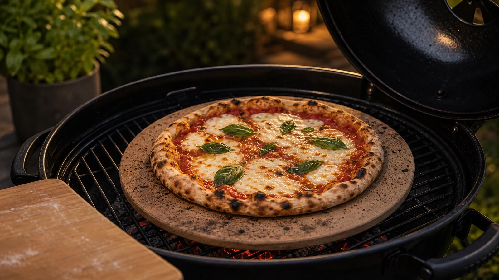 Pizza kámen na gril 2026: jak vybrat kámen, lopatu a kartáč